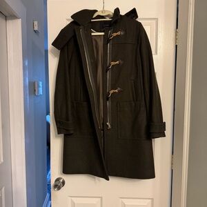 NWOT J. Crew Melton Wool Collection Coat